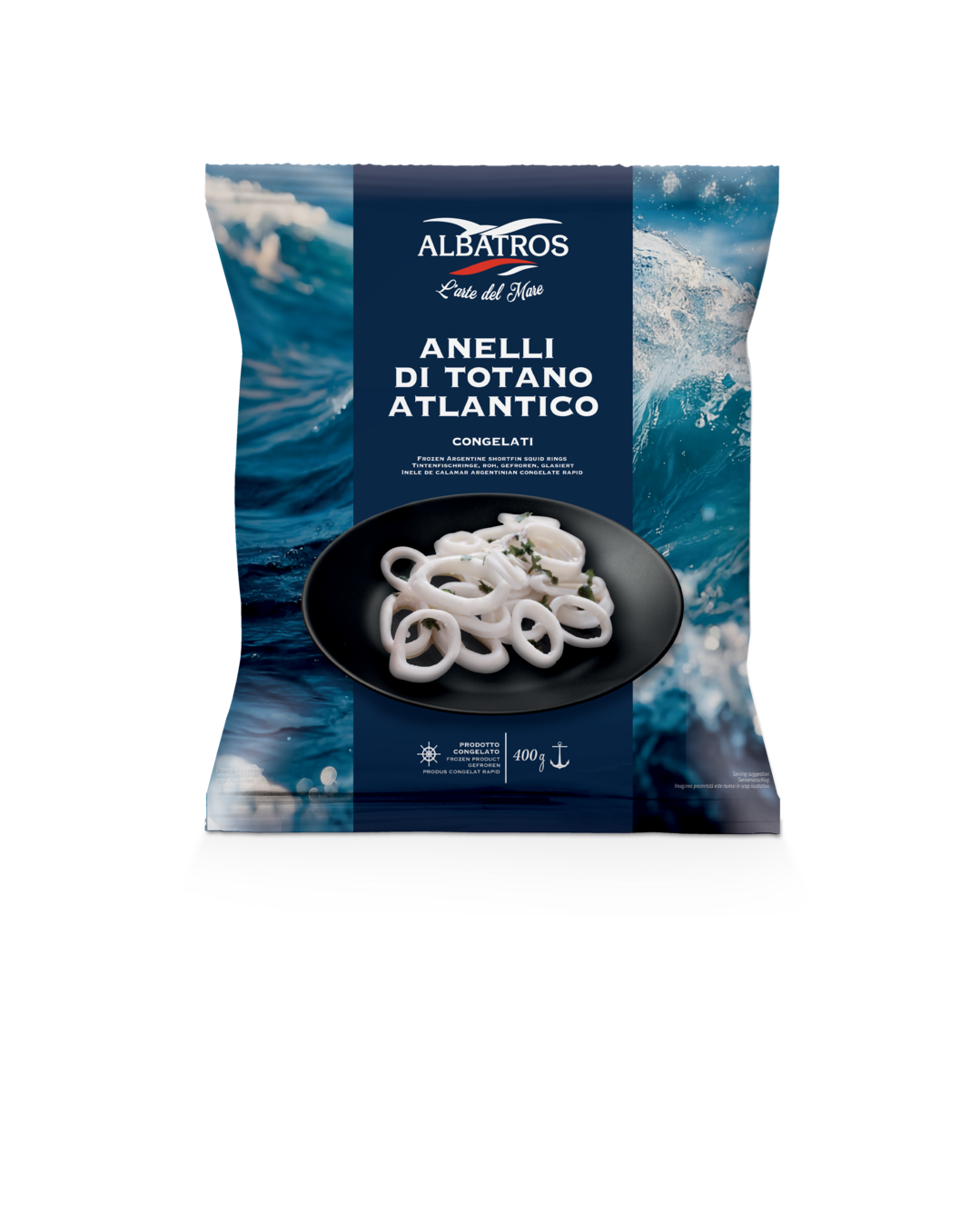 Anelli di totano atlantico  - 400 g